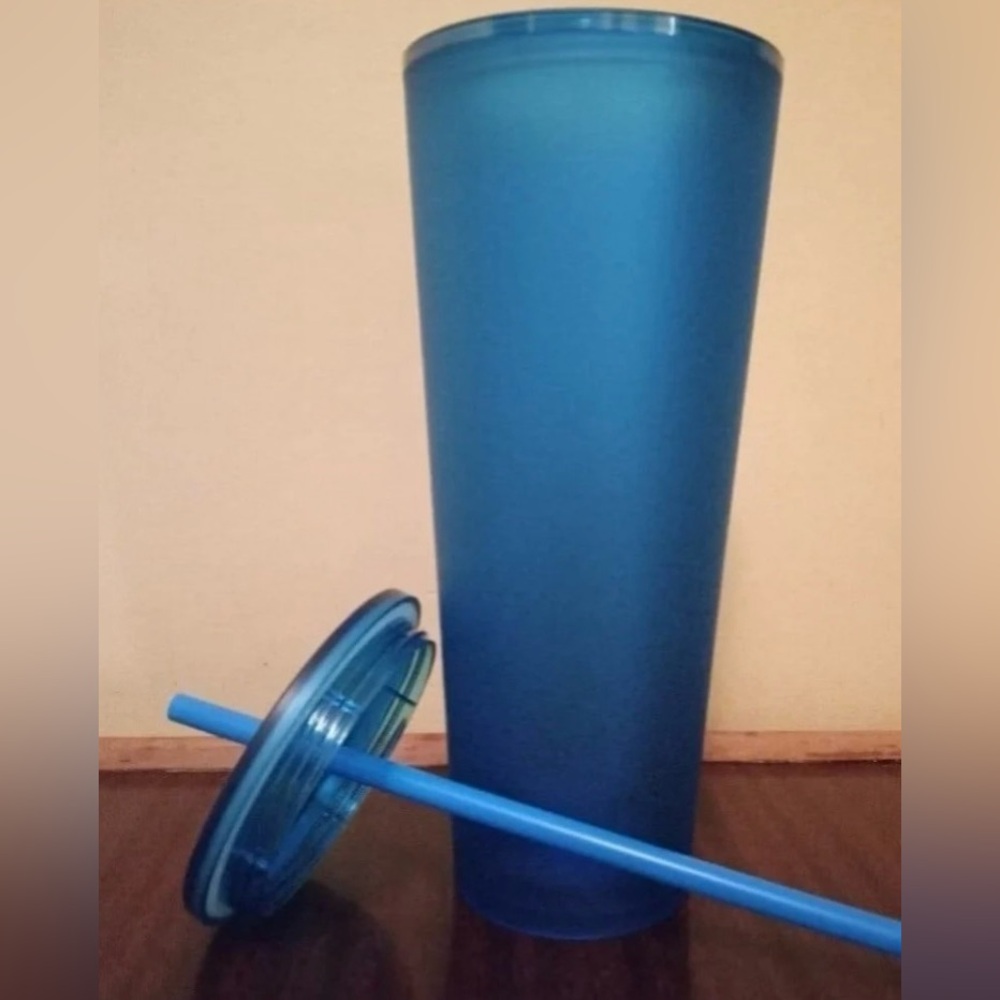 ‘21 Navy Blue Starbucks Soft Touch Tumbler